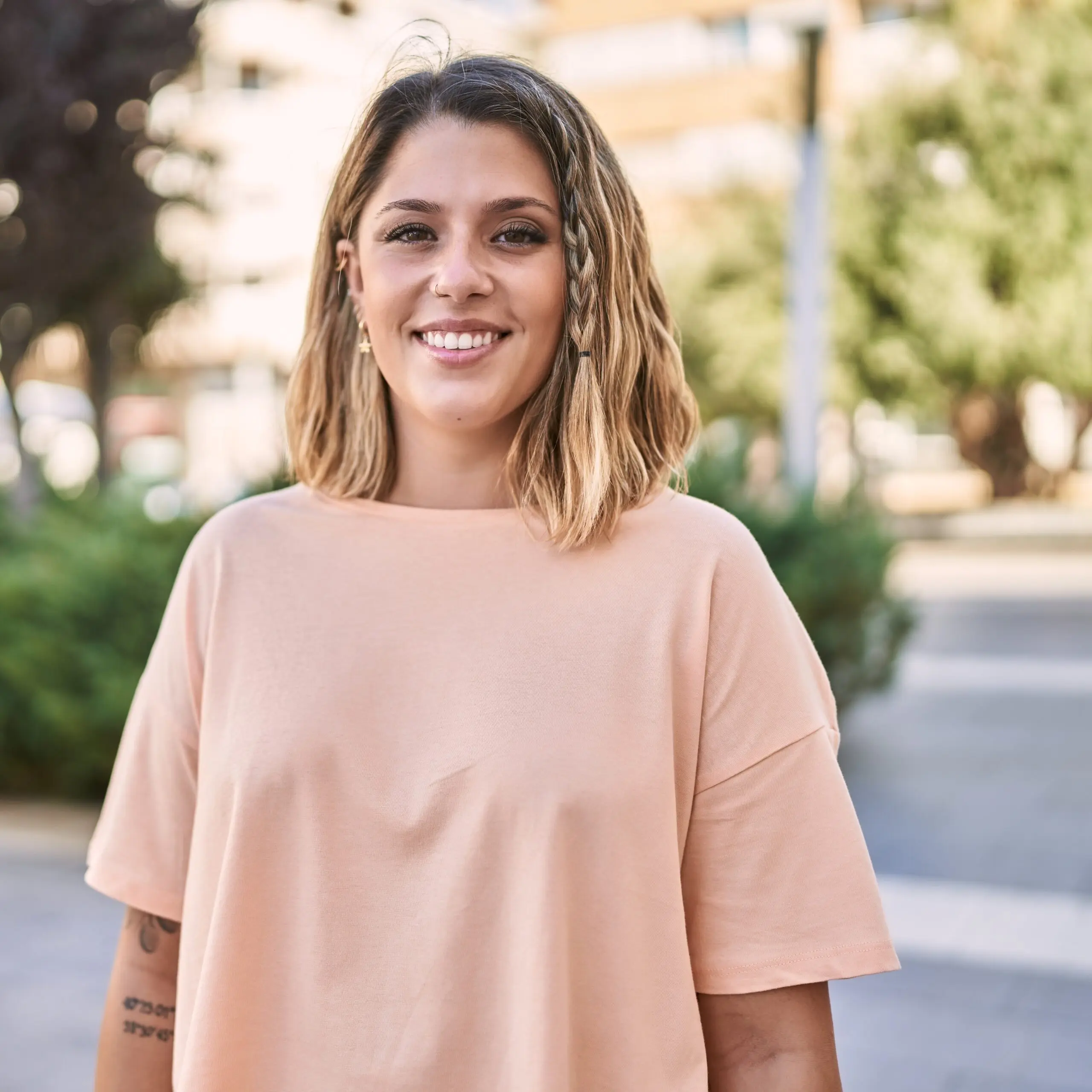 Schedule Your Appointment Today Woman smiling because she knows Life Choice will help her with her pregnancy decision