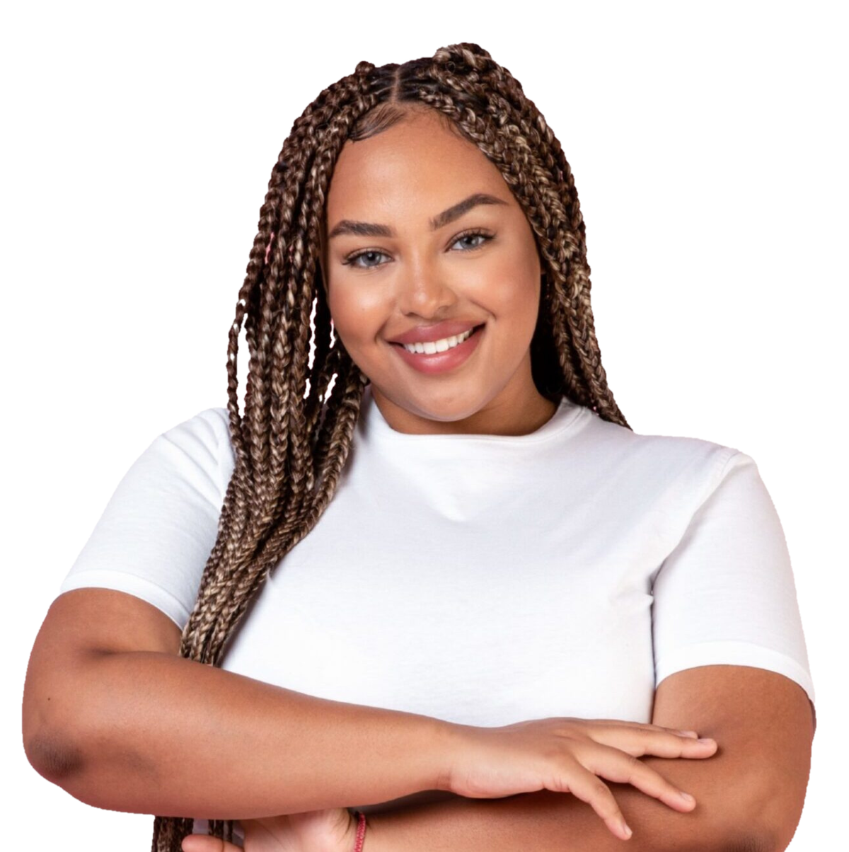 A woman smiling because she knows All Pregnancy Services are Free & Confidential at Life Choice in Russellville, Kentucky